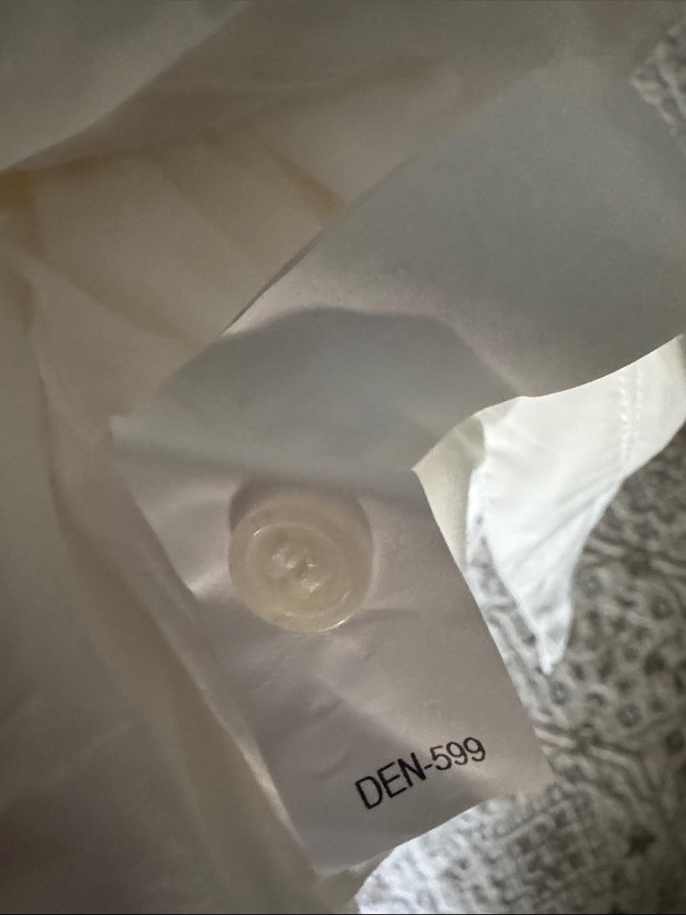 ZARA White Eyelet Shirt Maxi Dress with collar and belt Cotton NWT Medium - Picture 11 of 12